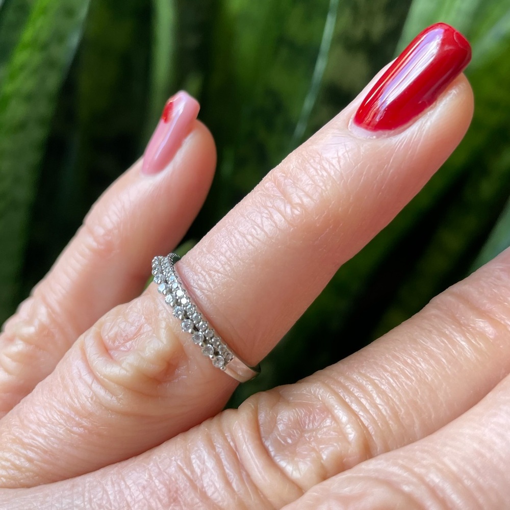 Sterling Silver CZ Ring